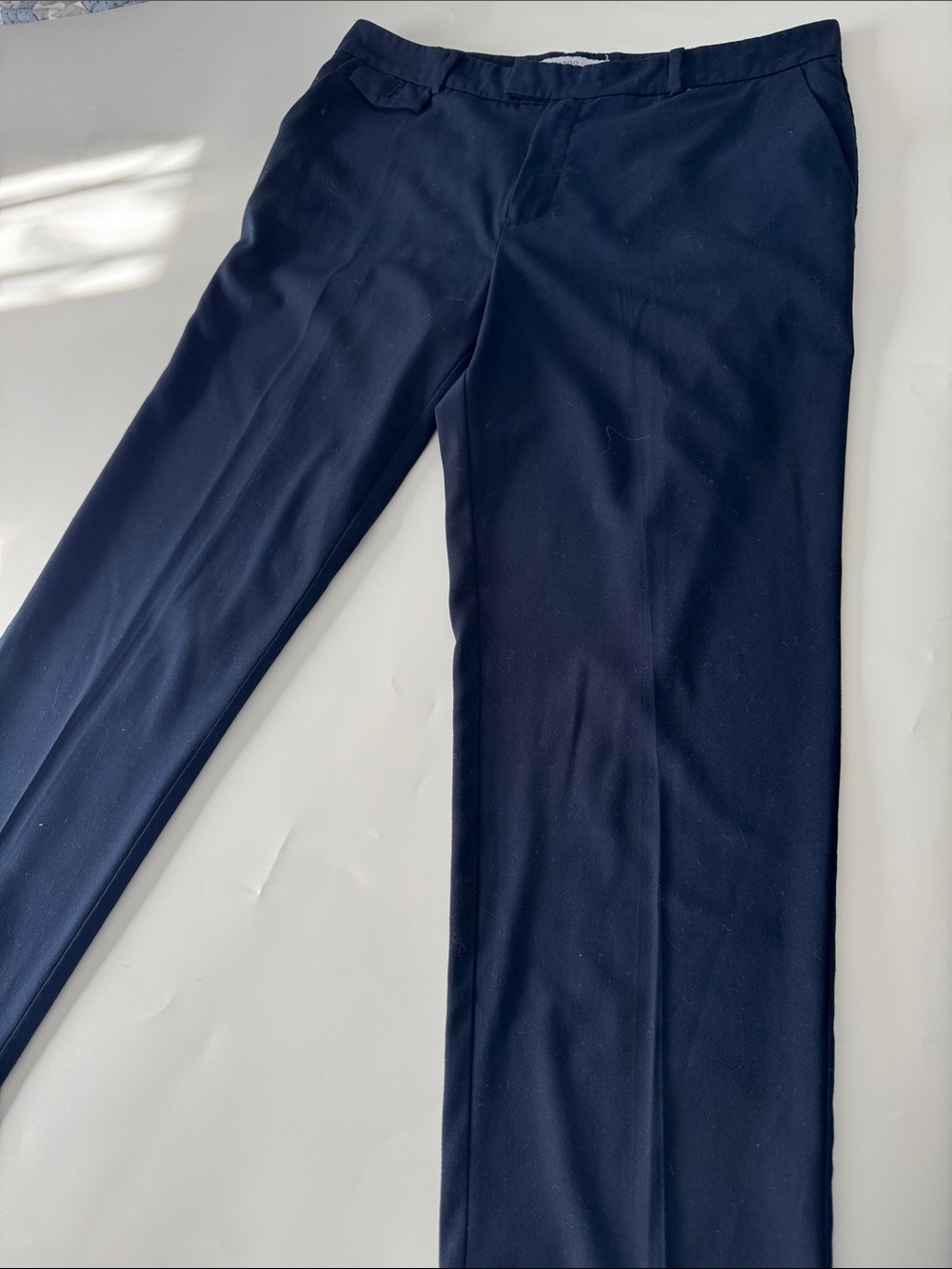 Mango Men's Dark Navy Dress Pants